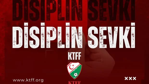 KTFF'den 6 takım ve teknik adamlarına disiplin sevki