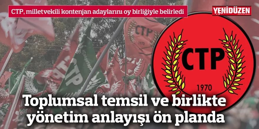 Toplumsal temsil ve birlikte yönetim anlayışı ön planda