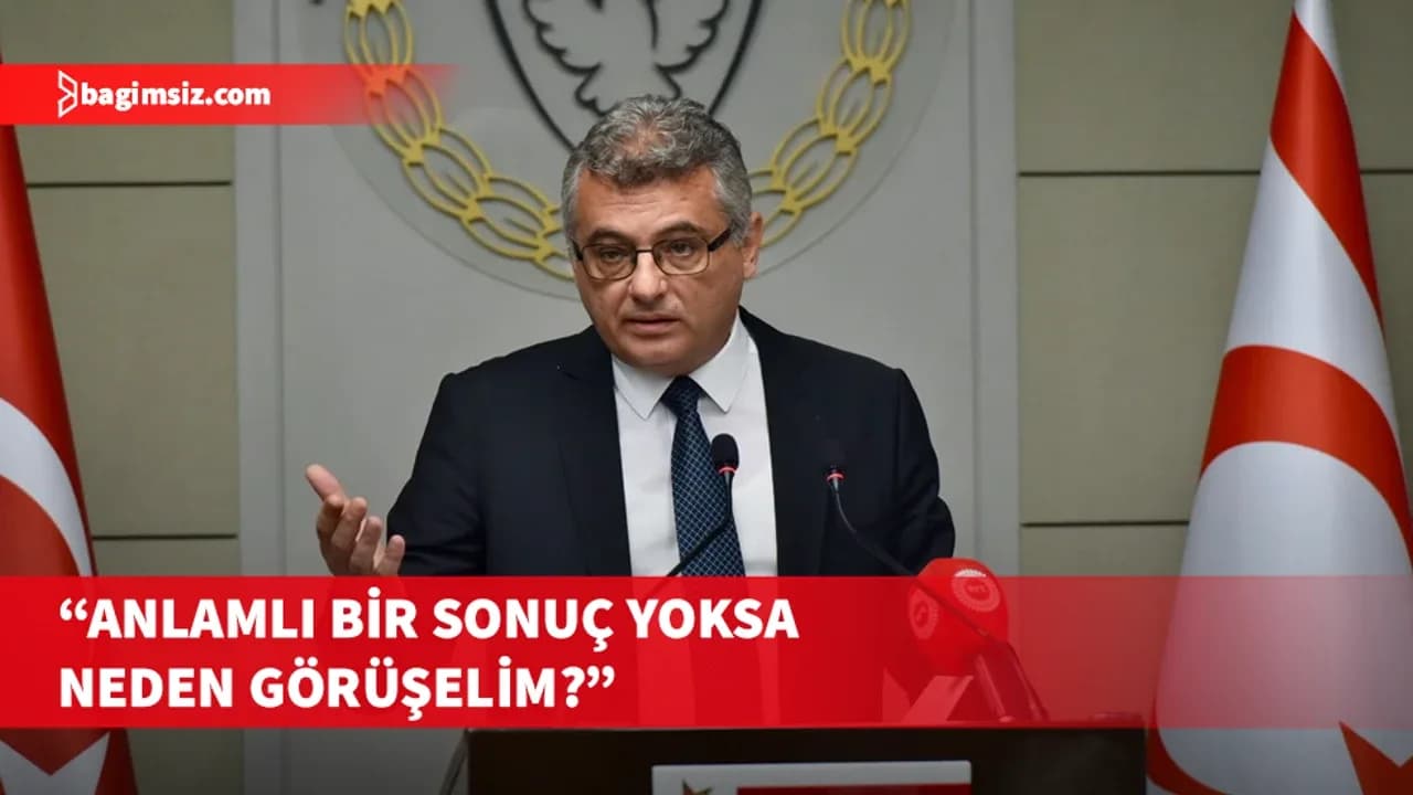 Cumhurbaşkanı Erhürman’dan üçlü görüşme çıkışı: Ben reddetmedim