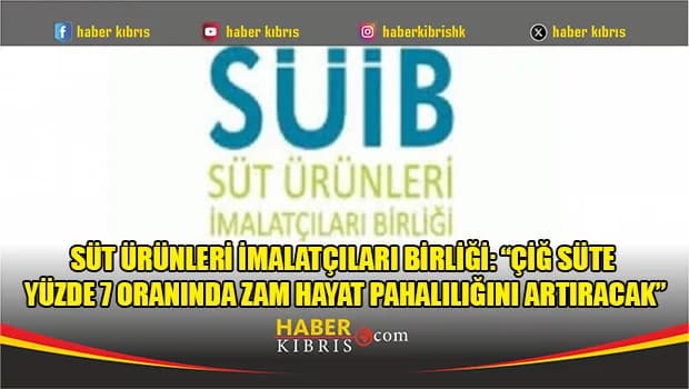 Süt Ürünleri İmalatçıları Birliği: “Çiğ süte yüzde 7 oranında zam hayat pahalılığını artıracak”