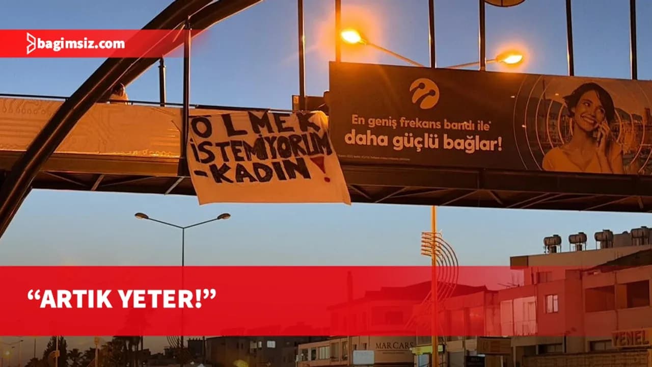 CTP Gençlik Örgütü’nden kadına yönelik şiddete karşı pankartlı eylem