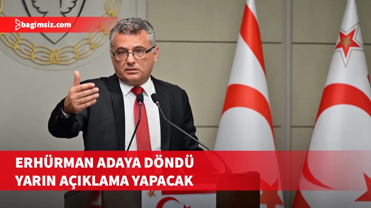 Cumhurbaşkanı Erhürman New York'tan döndü