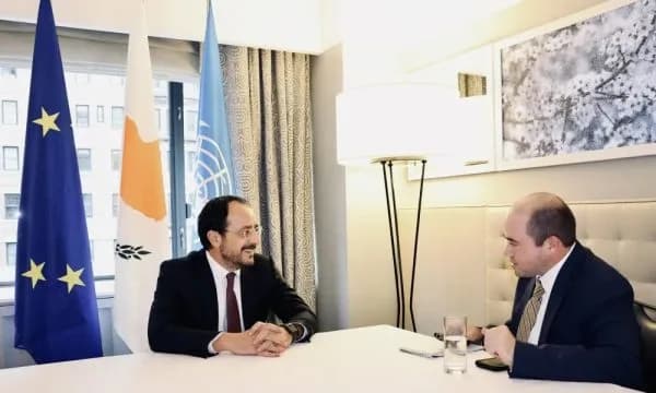 Hristodulidis’ten Breitbart’a röportaj: ABD ile enerji ve güvenlik iş birliğini öne çıkardı