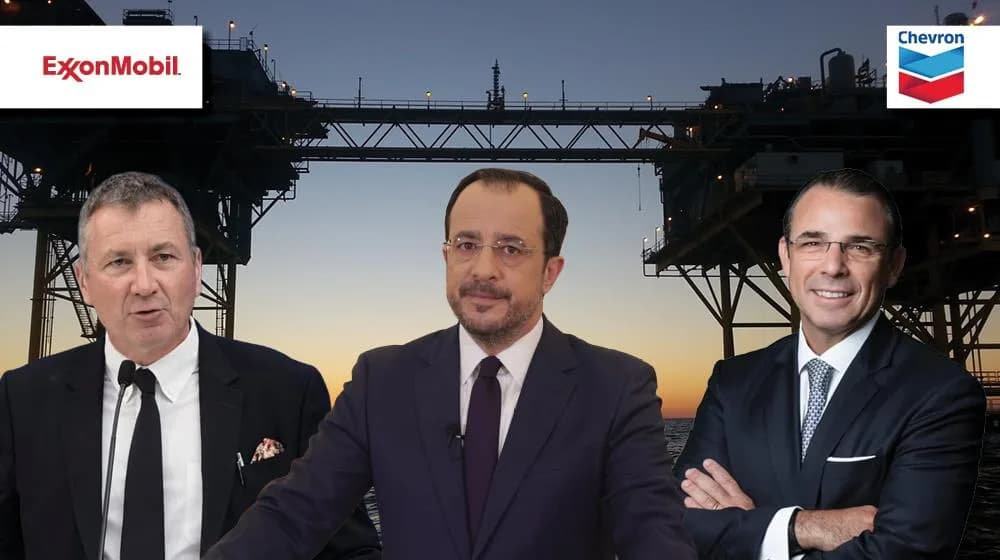 Hristodulidis New York’ta Chevron ve ExxonMobil yöneticileriyle görüşecek