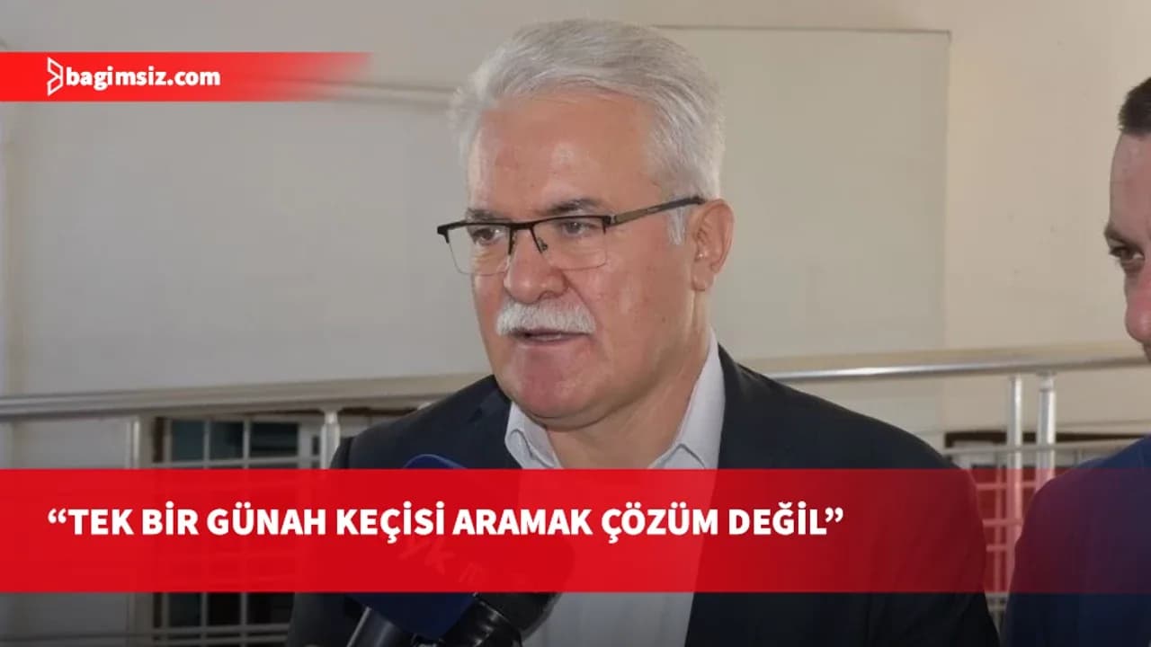 Atalay: Bu süreçte siyasetle ilgili hiçbir şey konuşulmamalı