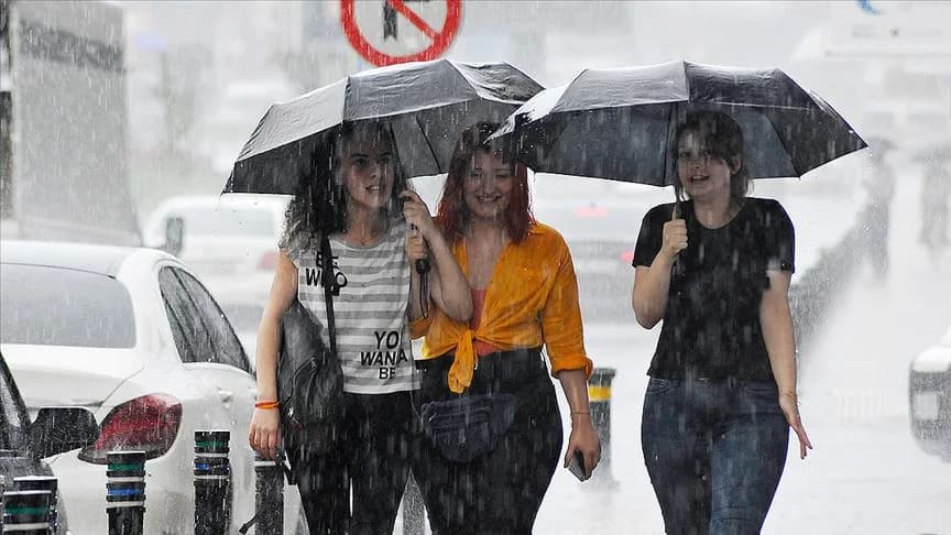 Meteoroloji: Salı ve çarşamba yağmur, yağış anında kuvvetli rüzgar bekleniyor