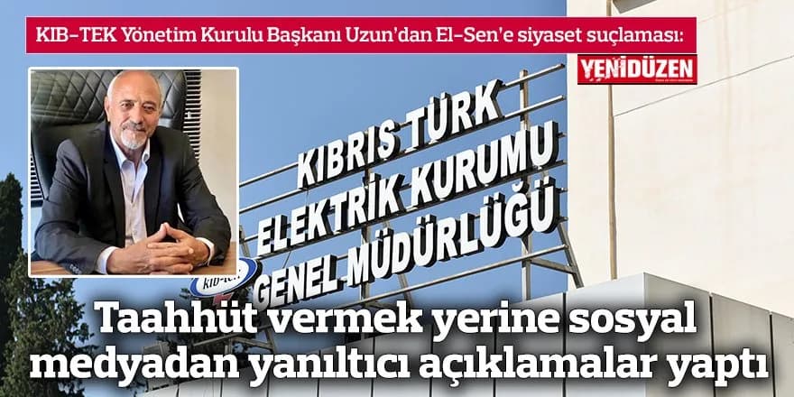Taahhüt vermek yerine sosyal medyadan yanıltıcı açıklamalar yaptı