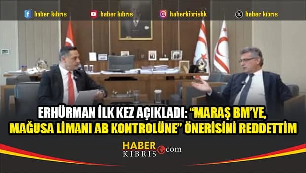 Cumhurbaşkanı Erhürman Hristodulidis’in önerisini ilk kez anlattı