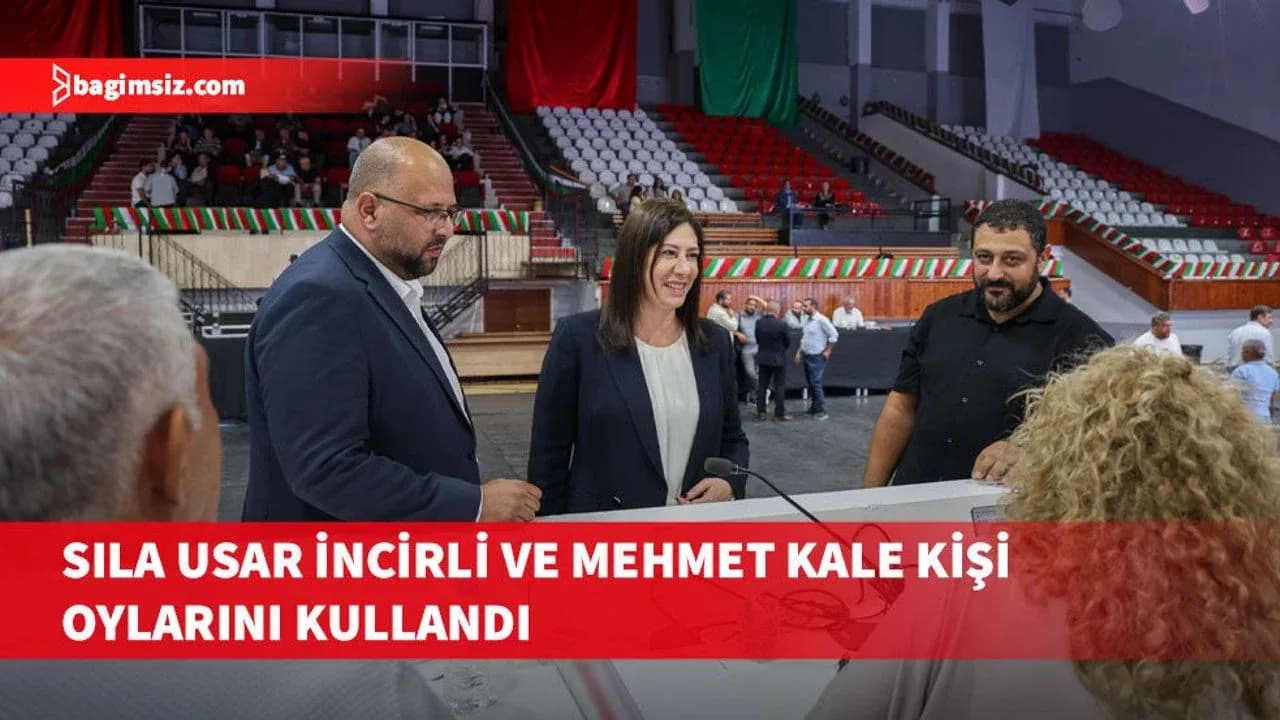 Sıla Usar İncirli ve Mehmet Kale Kişi oylarını kullandı