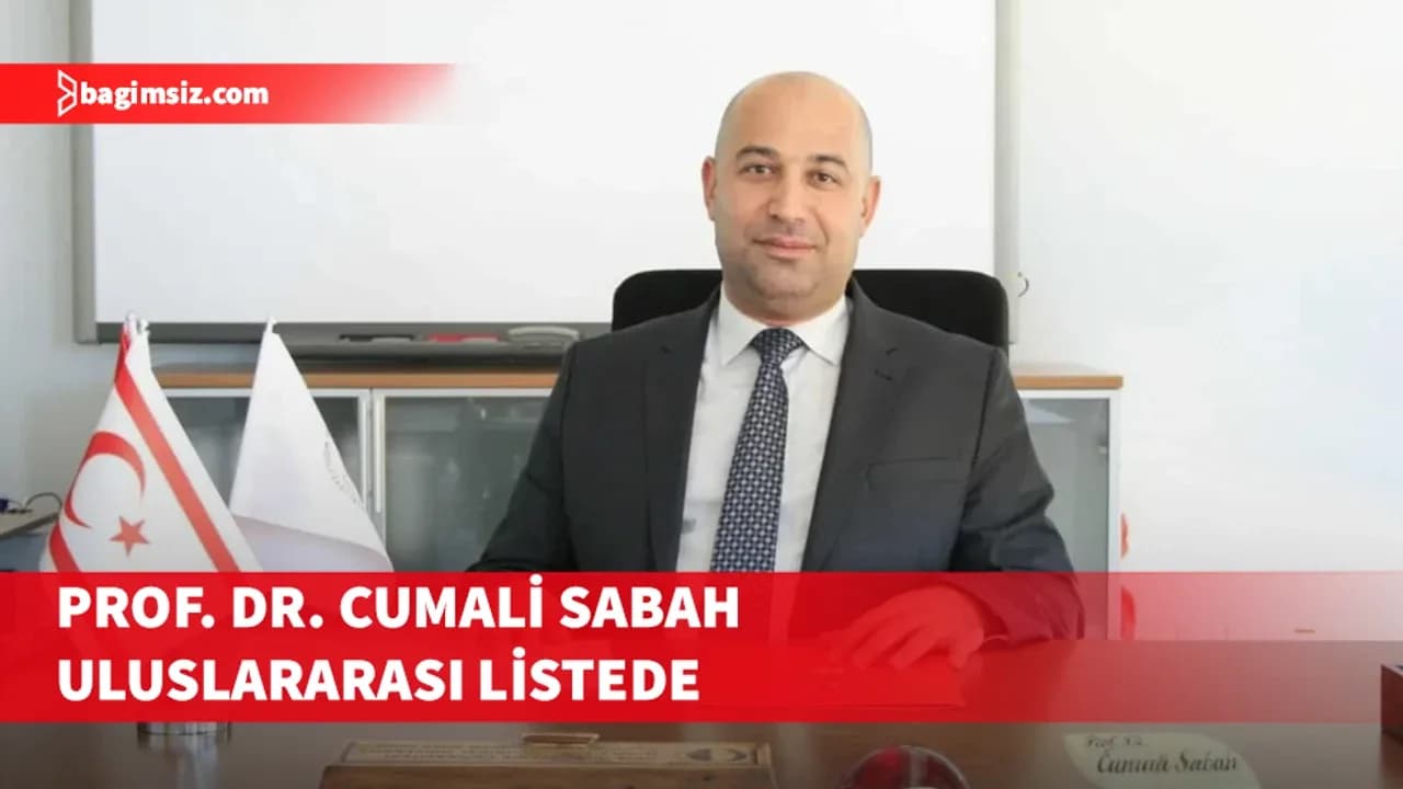 Prof. Dr. Cumali Sabah uluslararası bilim insanları veri tabanında yer aldı