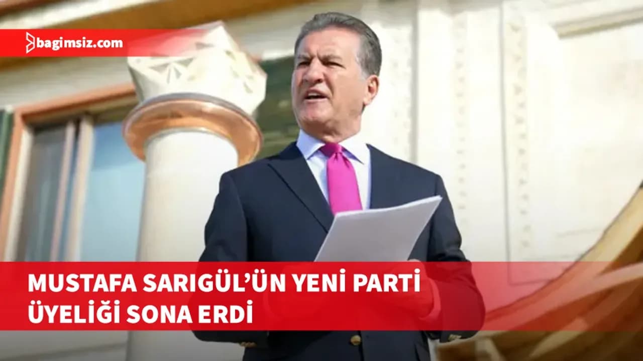 Mustafa Sarıgül, Yeni Parti'den istifa etti