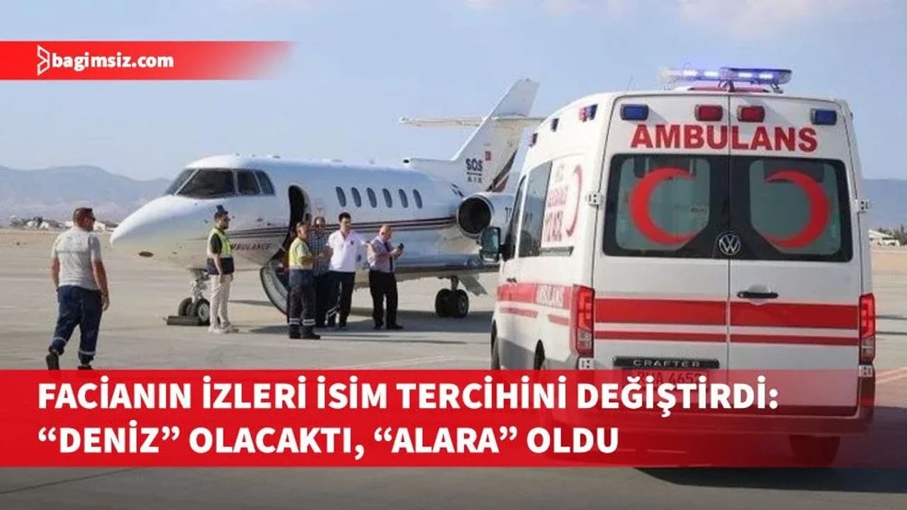 Girne'deki gemi faciasında 8 aylık hamileyken ölümden döndü, bebeğine Alara adını verdi