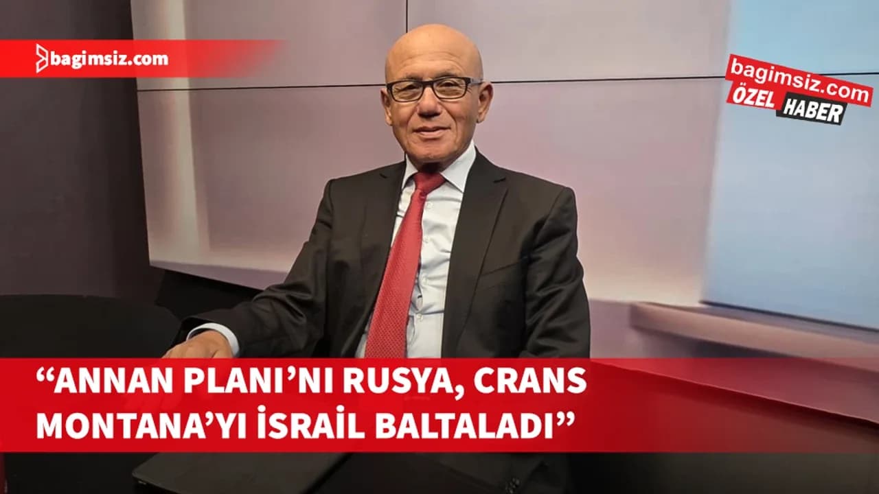 Talat, Annan Planı sonrasında Rusya’nın Rumları koruduğunu, Crans Montana’da ise İsrail’in Rum tarafını masadan kaldırdığını öne sürdü