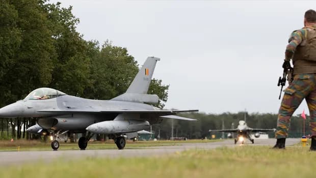 Belçika, bu yıl Ukrayna'ya 10 "F-16" savaş uçağı teslim edecek