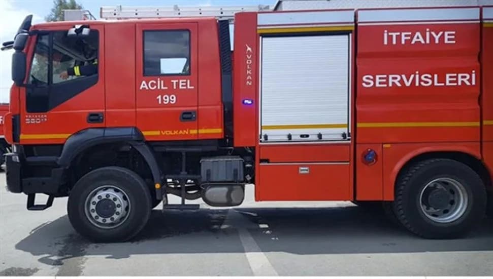 Lefkoşa’da gaz sıkışması yangına neden oldu