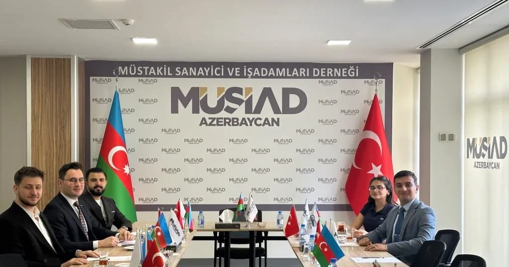 “Ebedi Birlik” Gençler Kamu Birliği, Genç MÜSİAD Azerbaycan’ı ziyaret etti