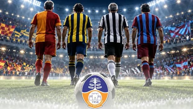 Bazı eski Galatasaray, Fenerbahçe, Beşiktaş ve Trabzonspor futbolcuları İskele'de gösteri maçı yapacak