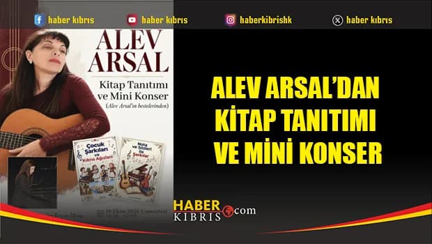 Alev Arsal’dan kitap tanıtımı ve mini konser