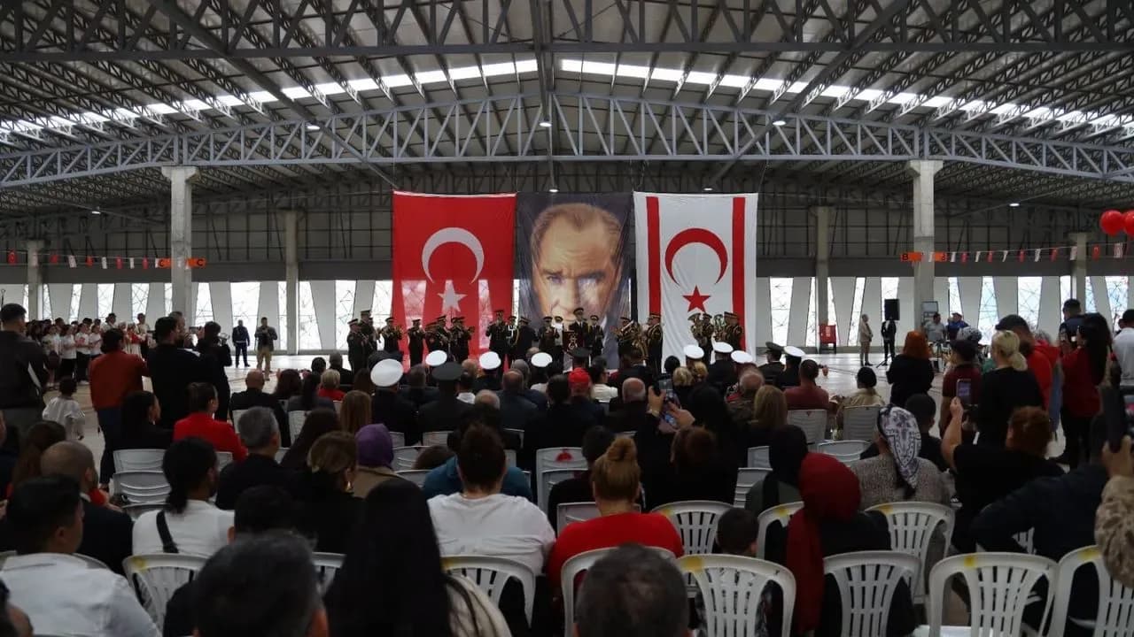 29 Ekim Cumhuriyet Bayramı İskele’de törenlerle kutlandı