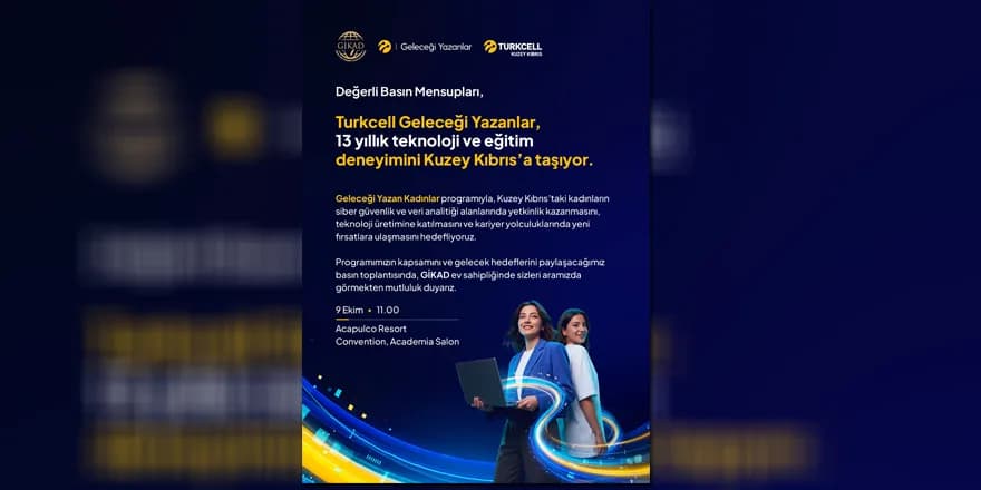 “Geleceği Yazan Kadınlar” projesi Kıbrıs’ta başlıyor