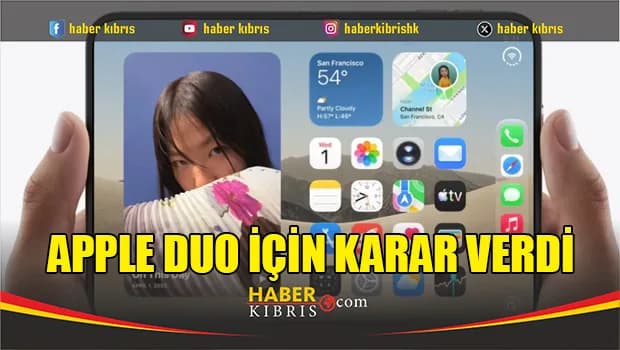 Apple Duo için karar verdi