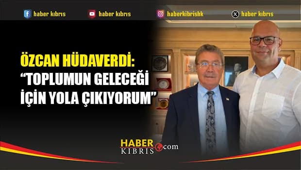 UBP'nin Girne 5. sıra kontenjan adayı Özcan Hüdaverdi oldu