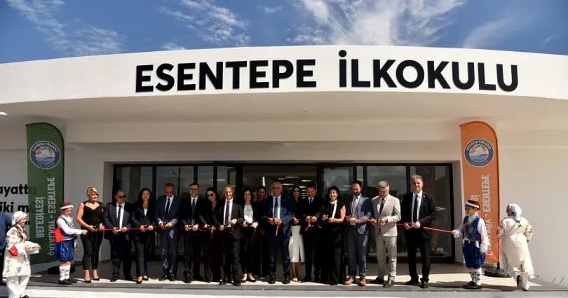 Esentepe İlkokulu yeni okul binası açıldı