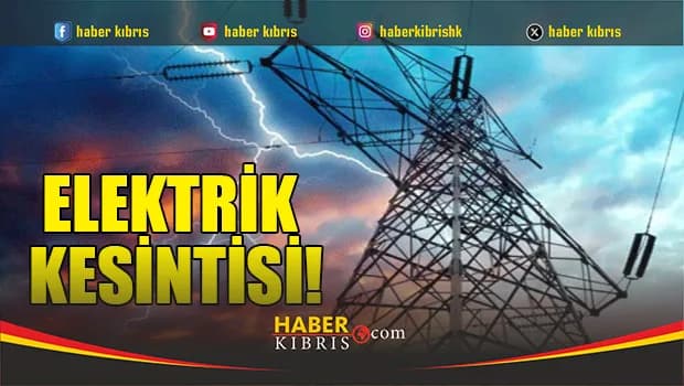 Gazimağusa’da salı günü bazı bölgeler 6 saat elektriksiz kalacak