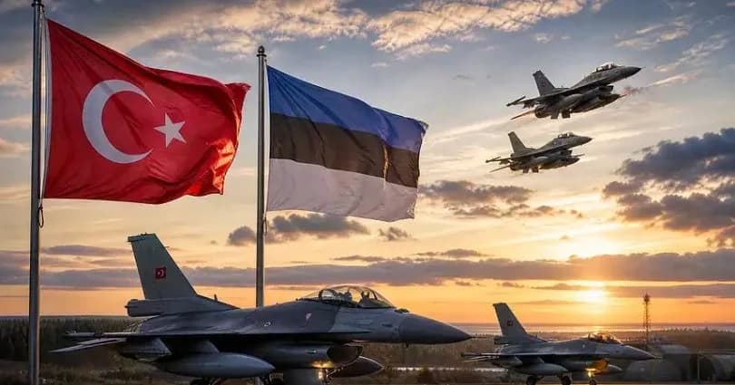 Estonya Türk F-16’larına teşekkür etti