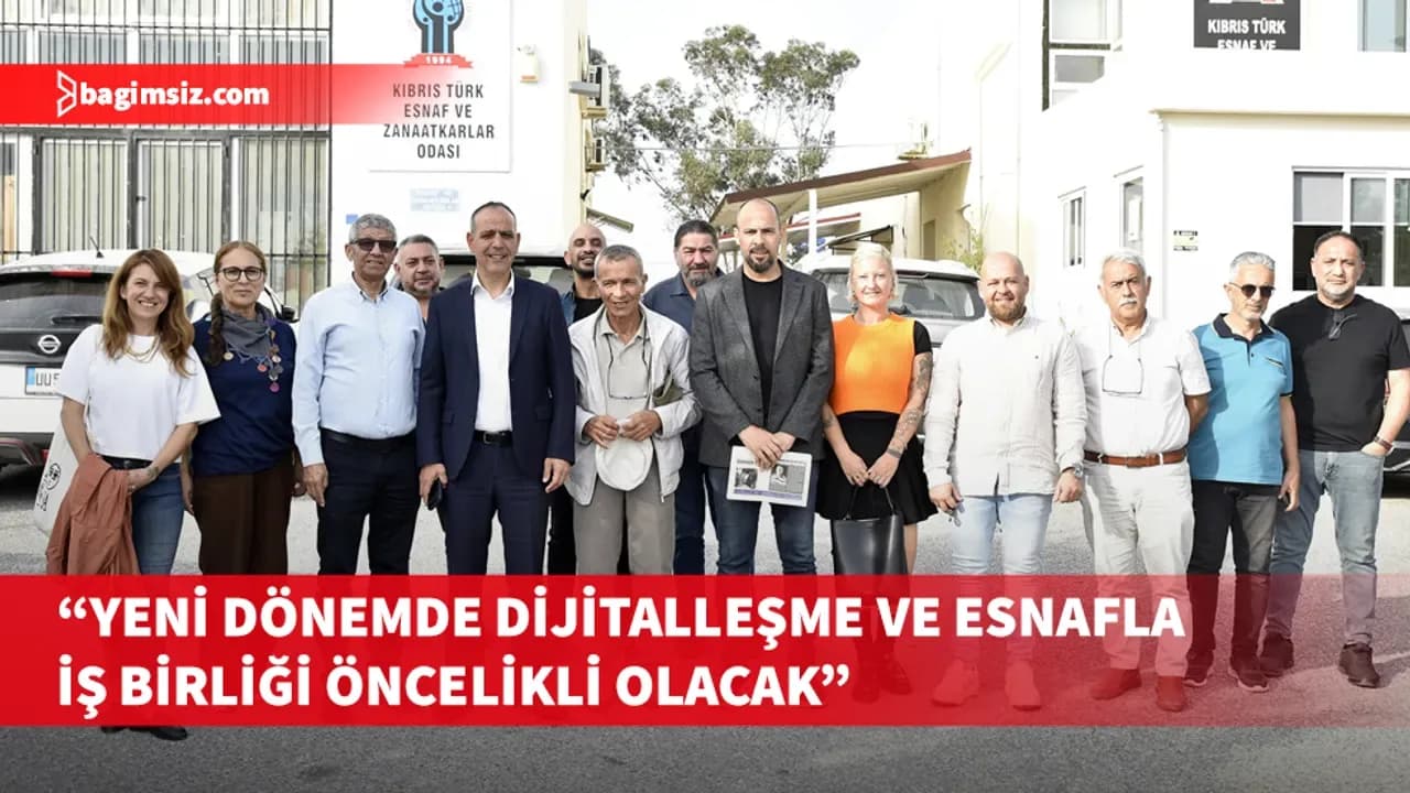 Harmancı’dan Kıbrıs Türk Ticaret Odası ve KTEZO’ya ziyaret