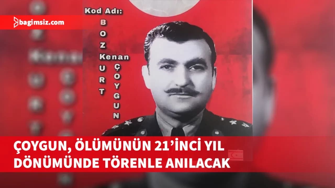 TMT Bayraktarı Kenan Çoygun, ölümünün 21’inci yıl dönümünde törenle anılacak