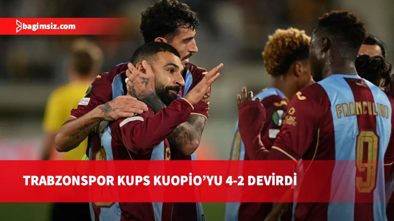 Trabzonspor KuPS Kuopio'yu 4 golle geçti