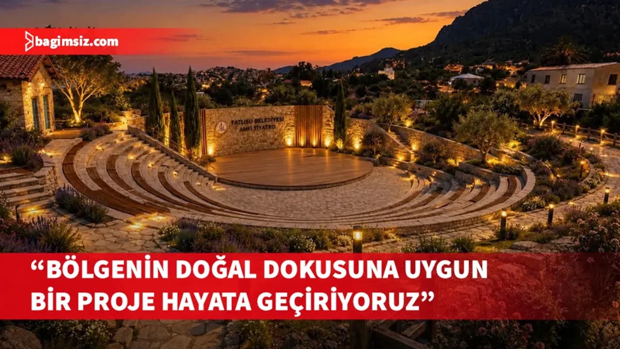 Tatlısu’ya yeni bir yaşam alanı: Antik Tiyatro ve Antik Değirmen Projesi yükseliyor