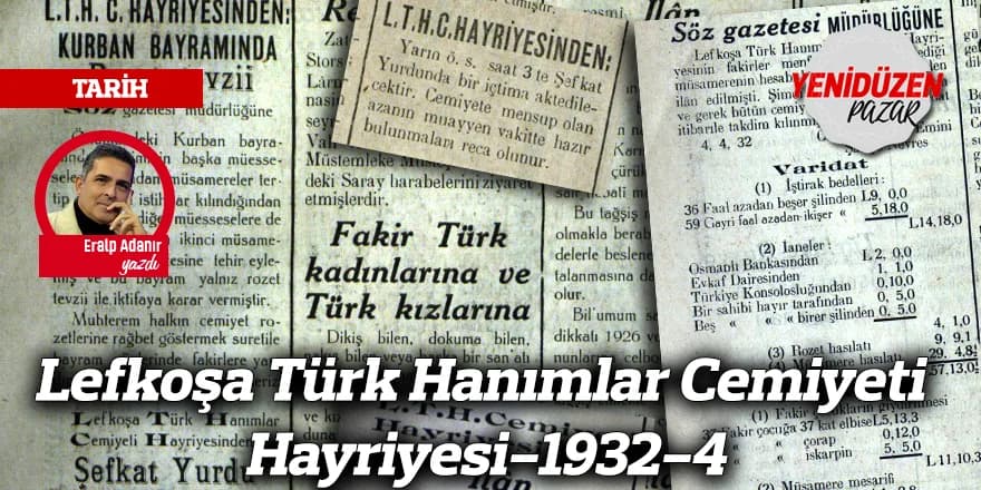 Lefkoşa Türk Hanımlar Cemiyeti Hayriyesi-1932-4