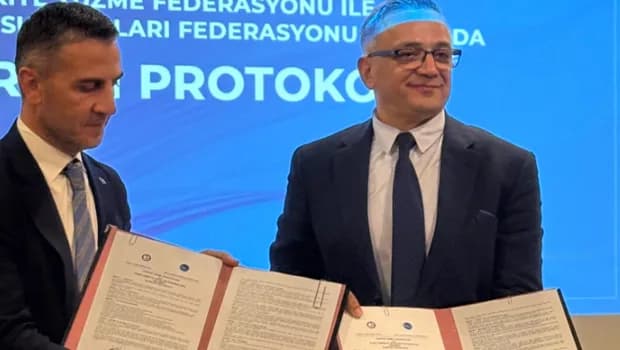 Kuzey Kıbrıs Su Sporları Federasyonu ile Türkiye Yüzme Federasyonu arasında protokol imzalandı