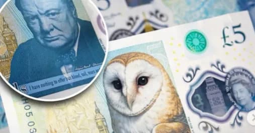 İngiltere’nin yeni banknot serisinde yaban hayatı temsil edilecek