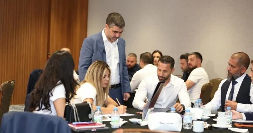 UBP’nin LTB Başkan adayı Aktunç, UBP meclis adaylarıyla buluştu
