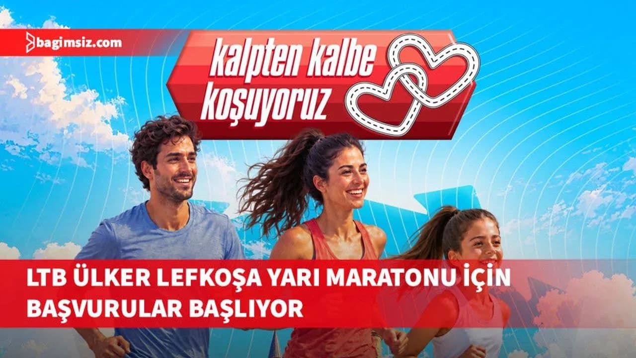 LTB Ülker Lefkoşa Yarı Maratonu için LTB önünde kayıt noktası oluşturulacak