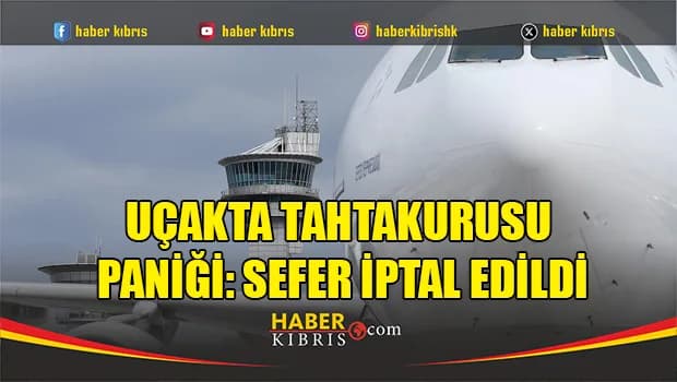 Uçakta tahtakurusu paniği: Sefer iptal edildi