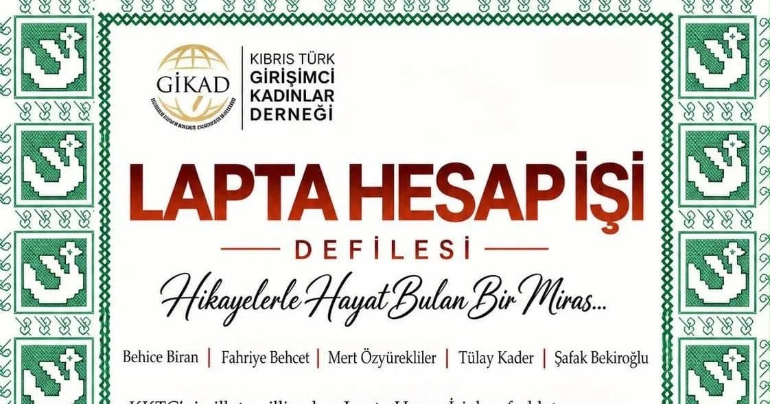 Çatalköy’de Lapta Hesap İşi defilesi düzenleniyor