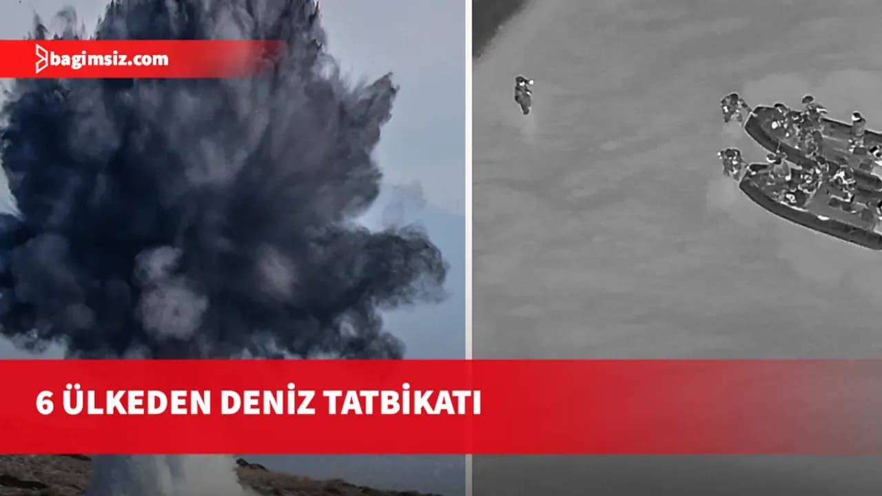 Yunanistan'da 6 ülkenin katılımıyla deniz tatbikatı yapıldı