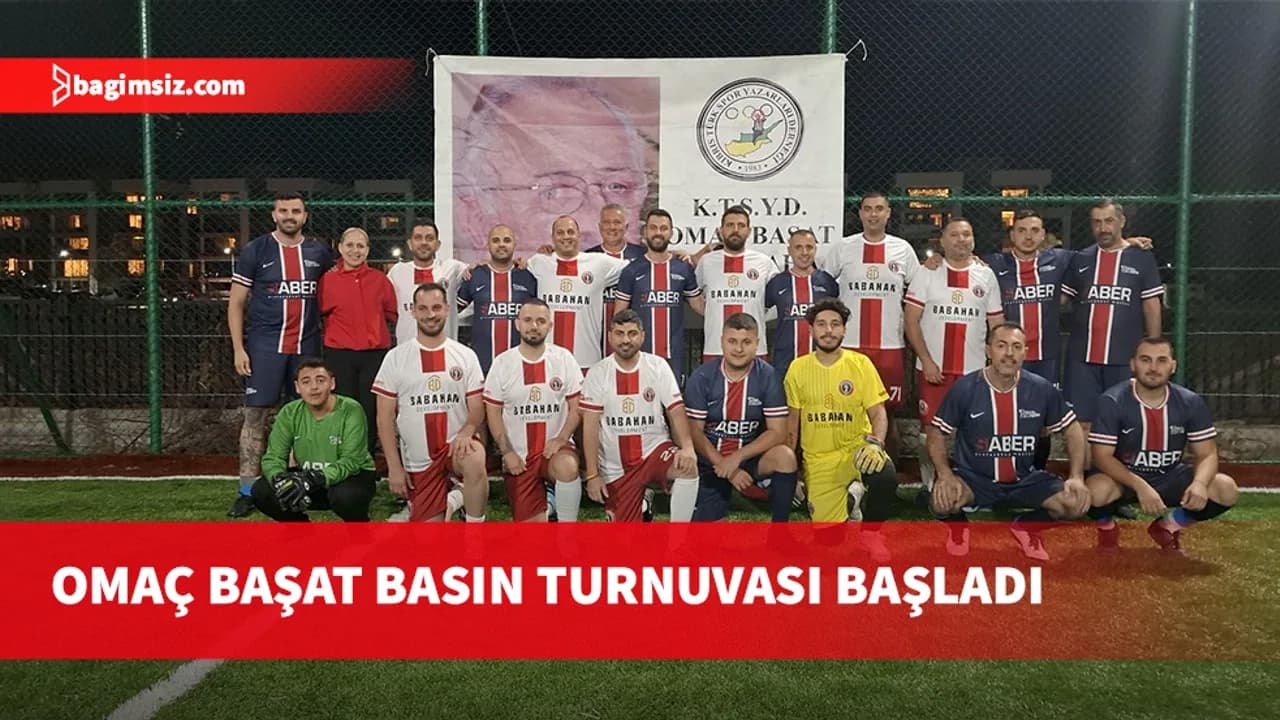 Omaç Başat Basın Turnuvası başladı