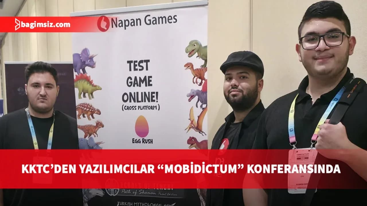 KKTC’den yazılımcılar “Mobidictum” Konferansında yer aldı