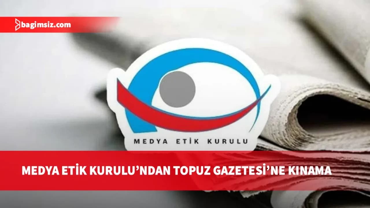 Medya Etik Kurulu'ndan Topuz Gazetesi'ne kınama: KIB-TEK görseli manipüle edildi