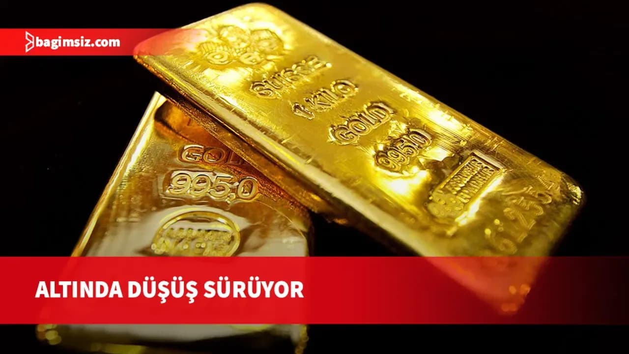 Altında düşüş sürüyor