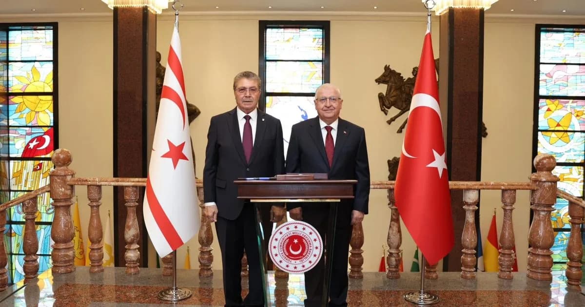Başbakanı Üstel, Türkiye Milli Savunma Bakanı Güler ile Ankara’da görüştü
