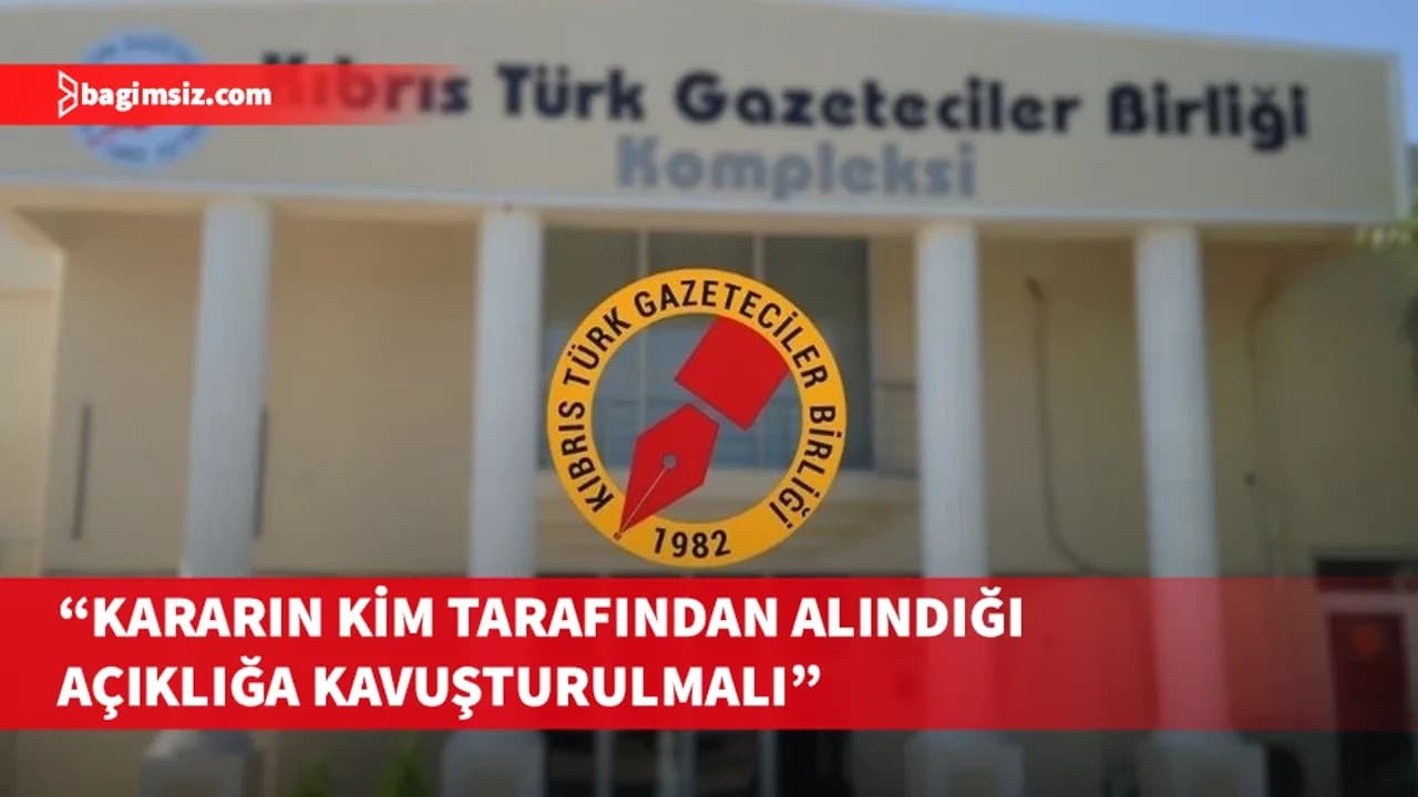 Gazeteciler Birliği'nden BRT tepkisi: Kamu yayıncılığı parti propagandasının aracı haline getirilemez