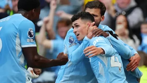 Manchester City, Phil Foden ile coştu