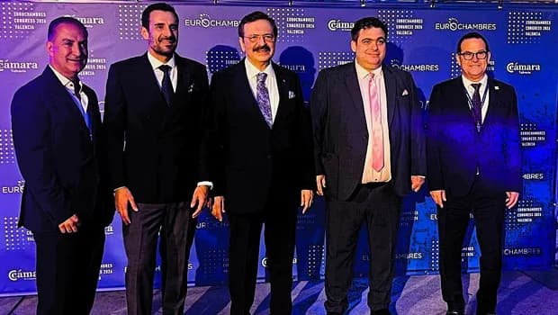 KTTO Valensiya’da Eurochambres Kongresi’ne katıldı