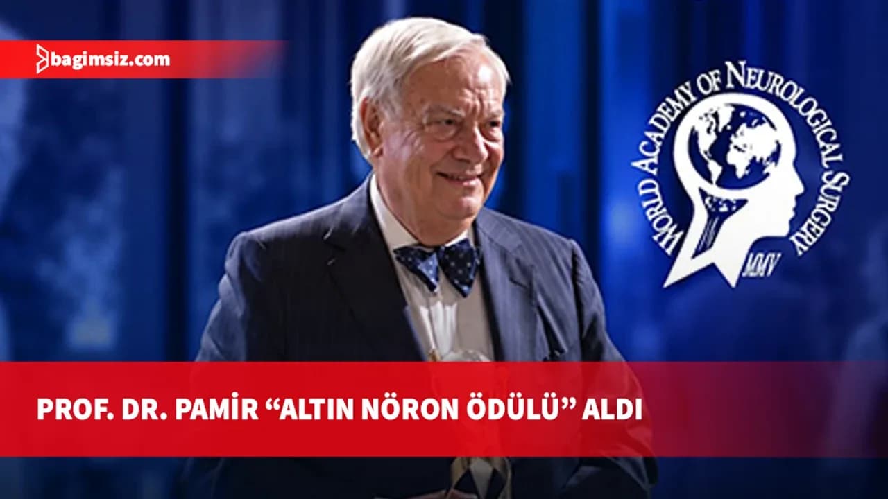 Kıbrıslı Prof. Dr. Necmettin Pamir’den dünya çapında başarı: “Altın Nöron Ödülü”ne layık görüldü